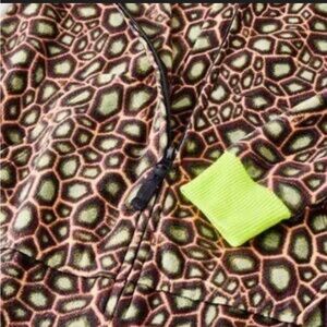 NEW Cat & Jack Brown Onesie Sleeper With Hood Boys